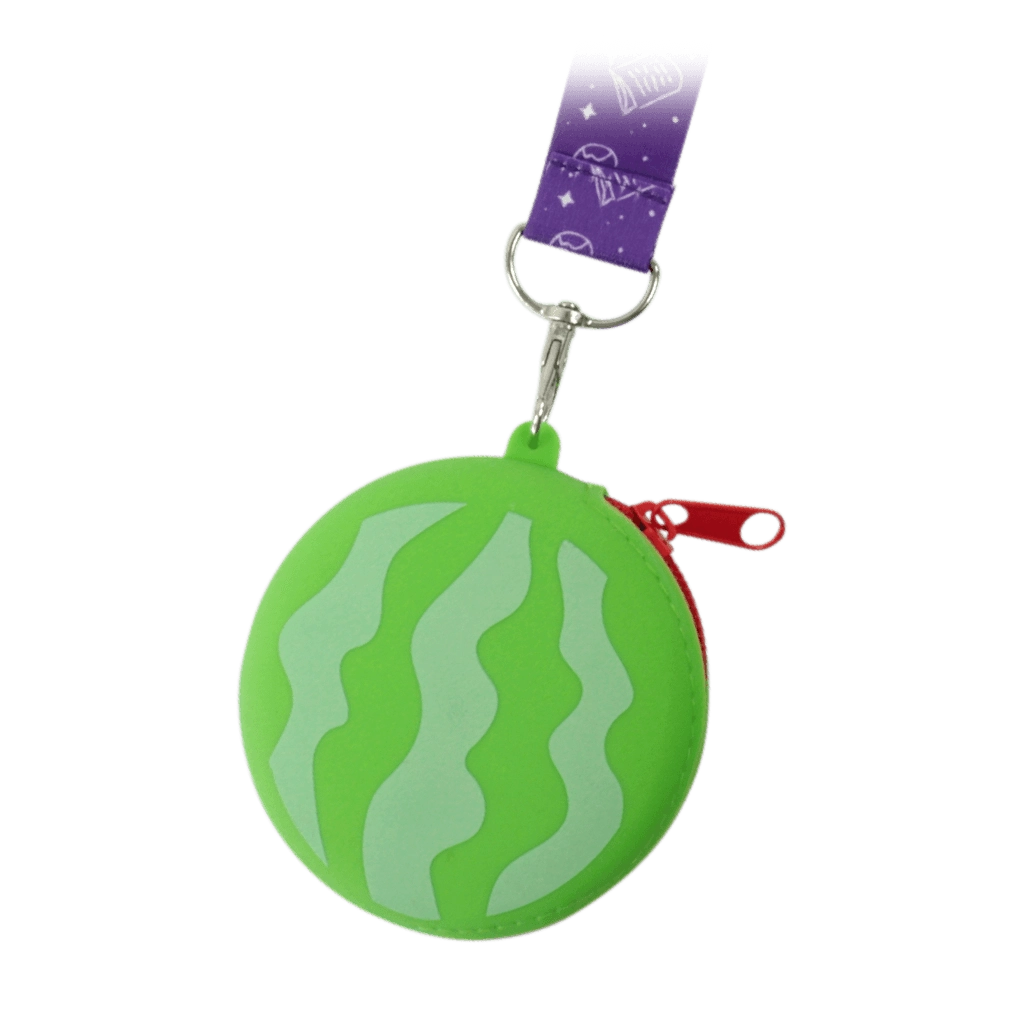 Watermelon Pouch and Lanyard