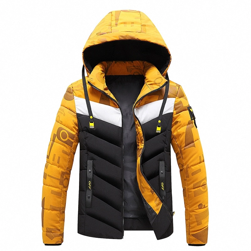 West Louis™ Brand Outwear Windproof Warm Coat