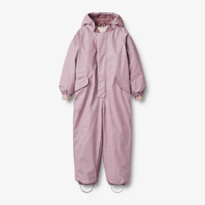 Wintersuit Ludo - soft lilac flowers