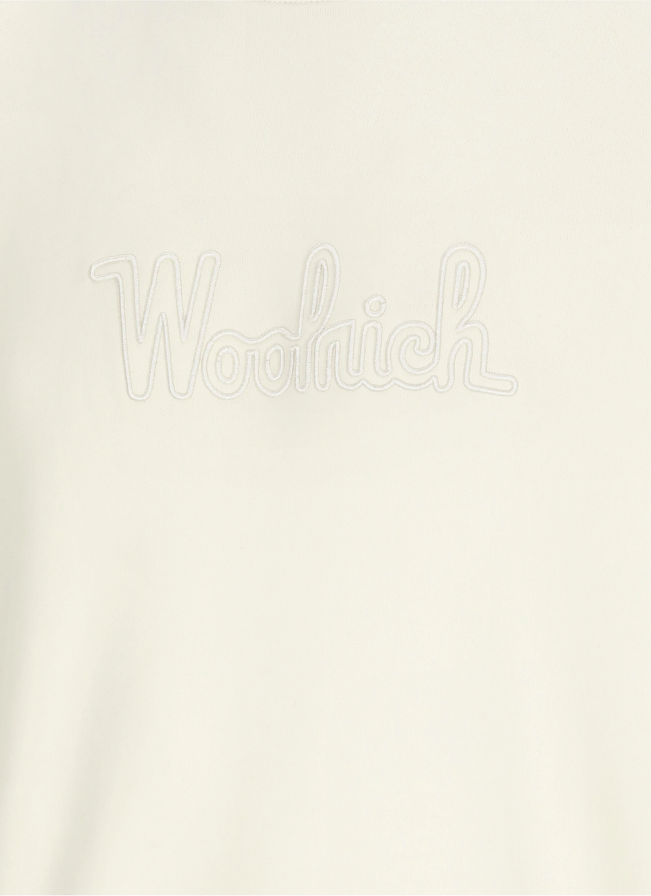 Woolrich Logo Embroidered Crewneck Jumper